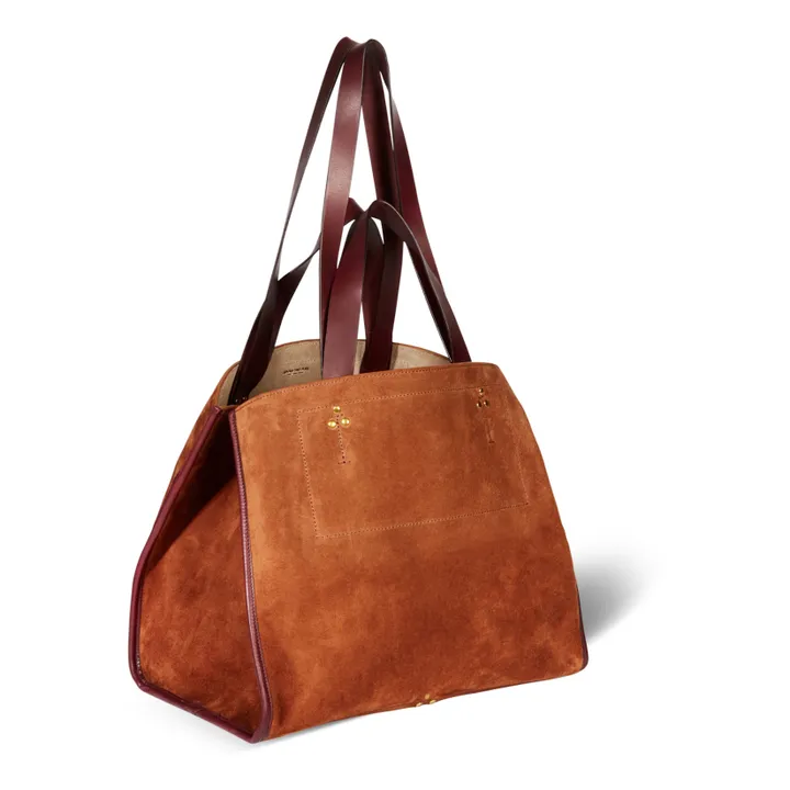 Borsa, modello: Leon M, in pelle di vitello | Tabacco- Immagine del prodotto n°4