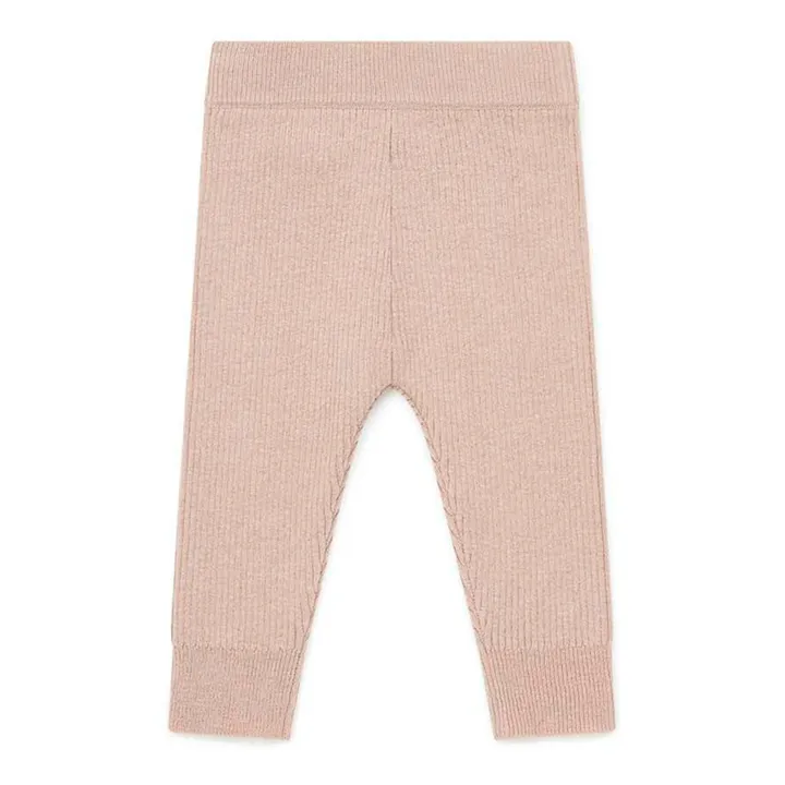Minot Wool and Cotton Leggings | Pink- Product image n°0