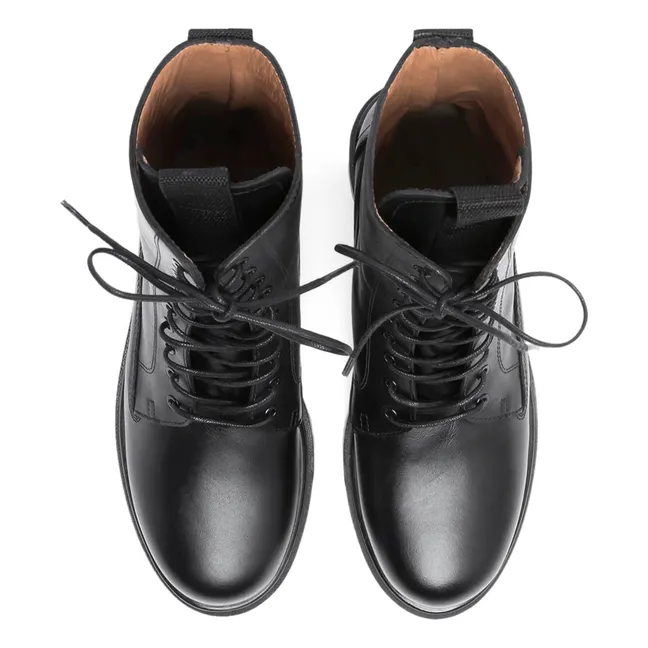 Lovi Lace-Up Boots | Black