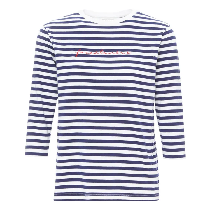 Still-T-Shirt  | Navy- Produktbild Nr. 0