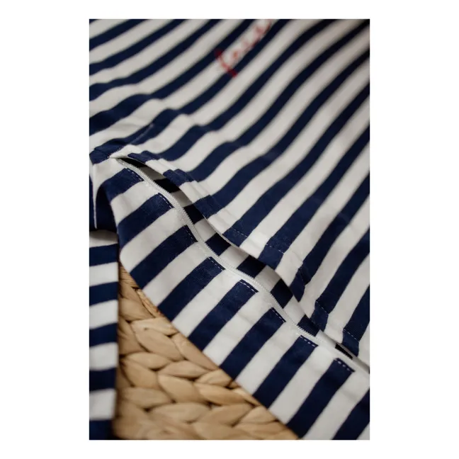 Face à la mère Breastfeeding T-shirt | Navy blue