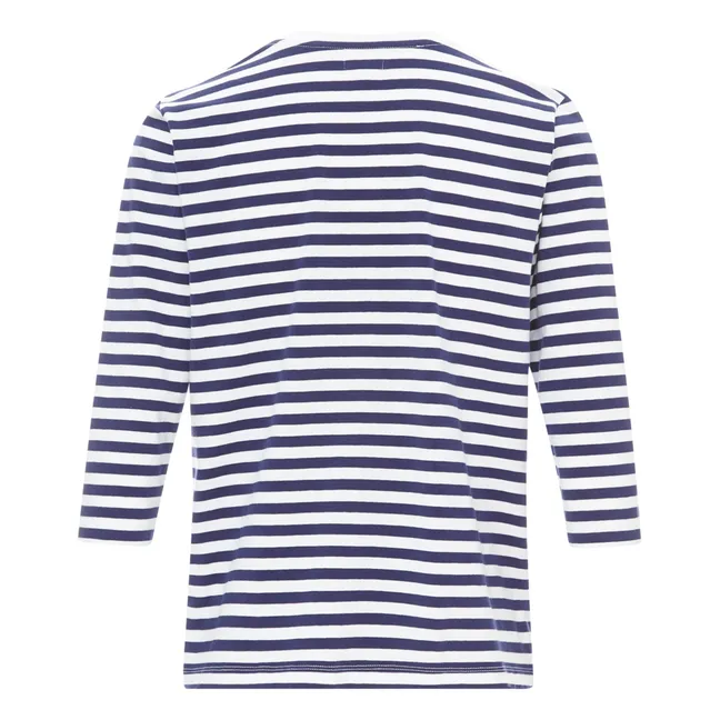 Face à la mère Breastfeeding T-shirt | Navy blue