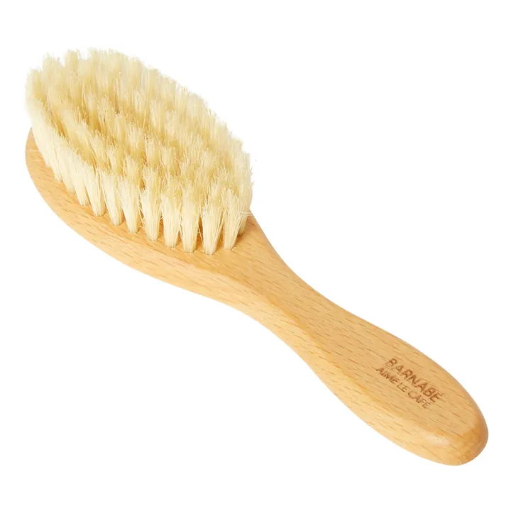 Flower Beech Hairbrush with Silk Bristles | Beech- Product image n°2