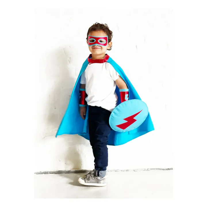 Superhelden-Kostüm - Exklusiv Ratatam x Smallable | Blau- Produktbild Nr. 1