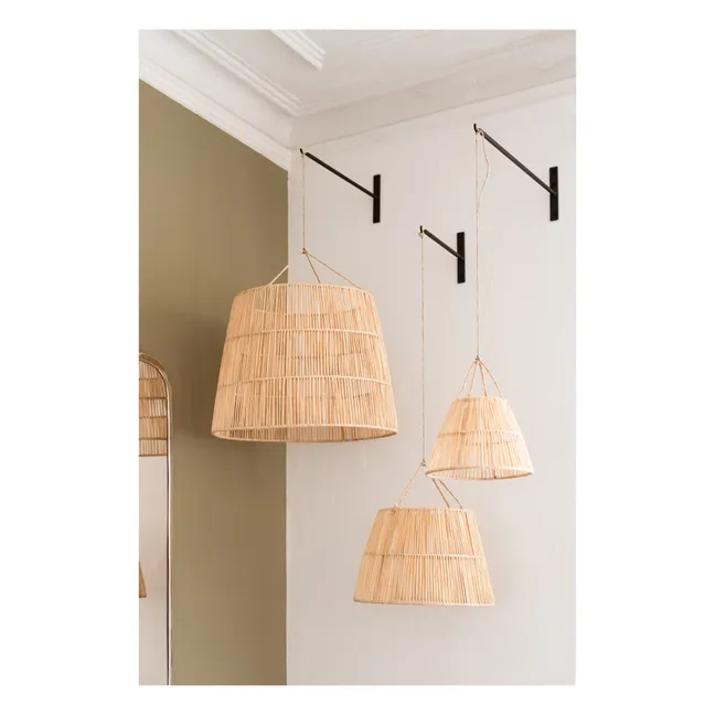 Metal Hanging Bracket 20 cm | Black