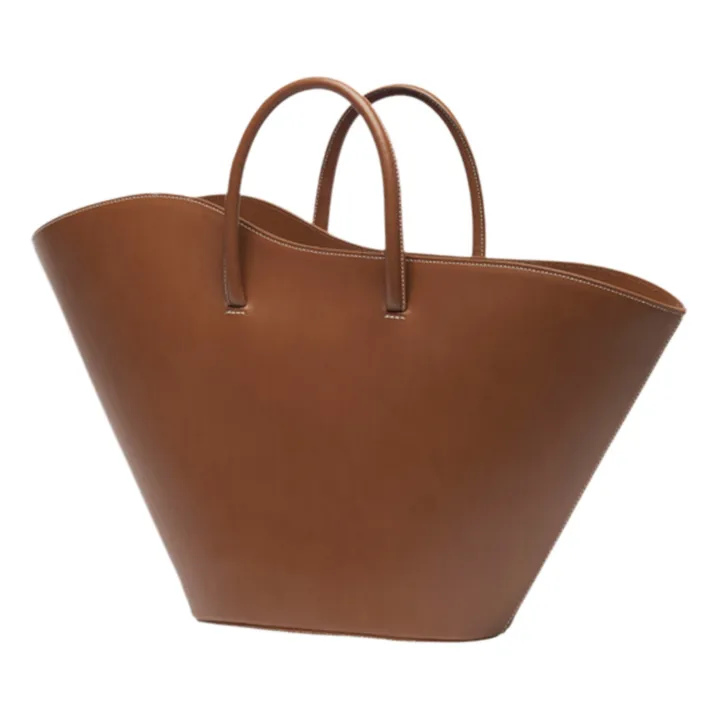 Tulip Tote Bag | Brown- Product image n°3