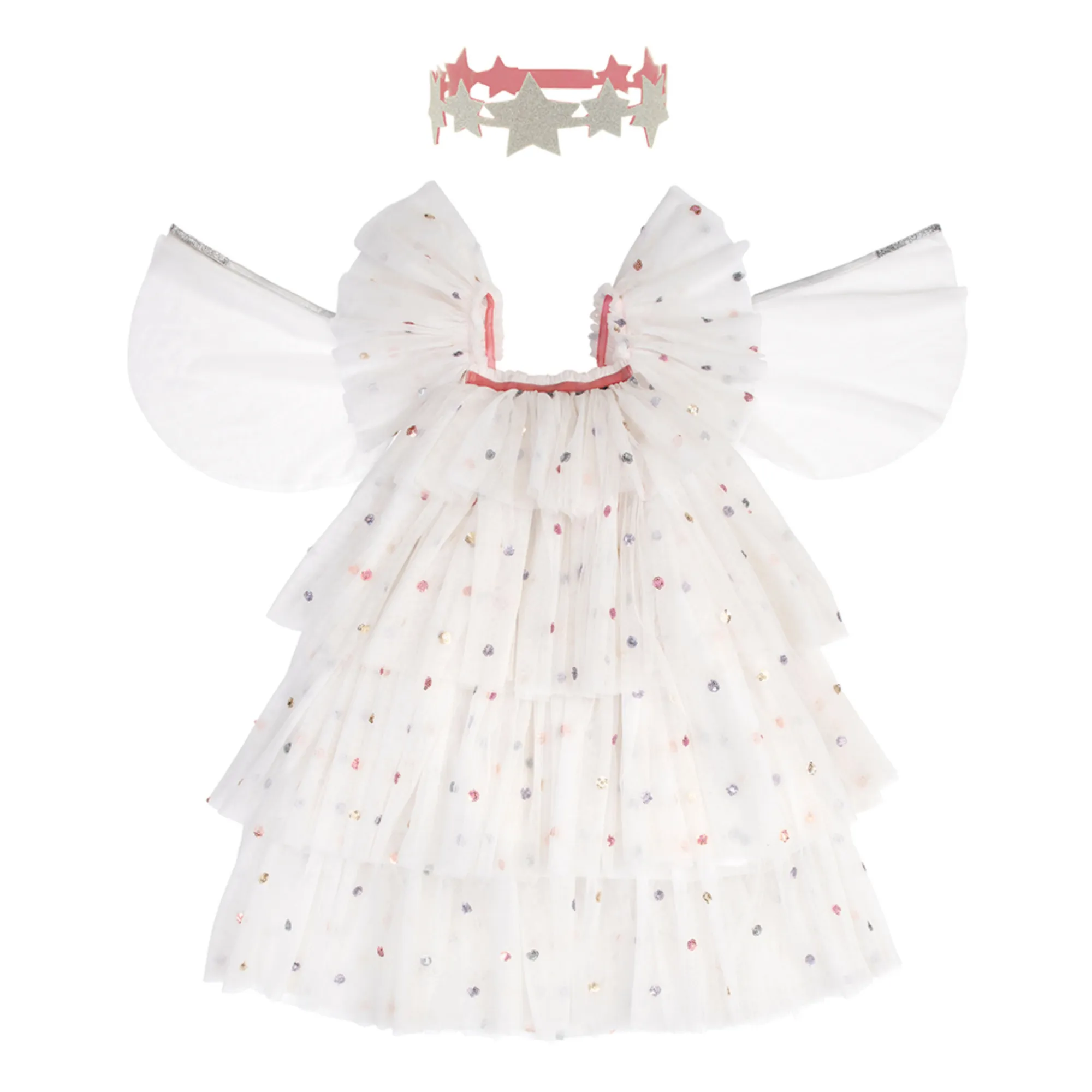 Meri Meri - Déguisement Ange en tulle avec couronne (Meri Meri) - Couverture