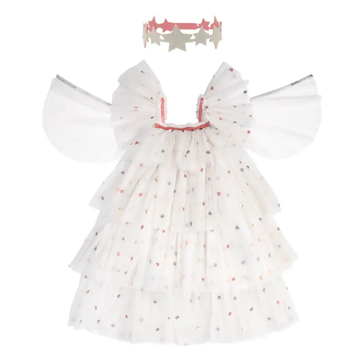 Déguisement Ange en tulle avec couronne- Image produit n°0