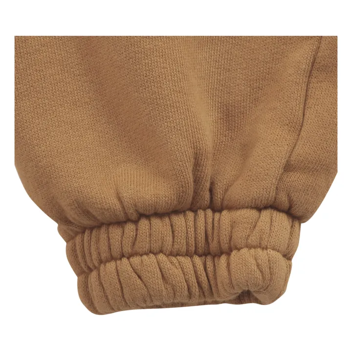Pantalón jogger de algodón orgánico Caras | Camel- Imagen del producto n°16
