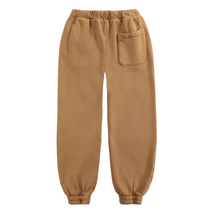 Pantalón jogger de algodón orgánico Caras | Camel- Imagen del producto n°17