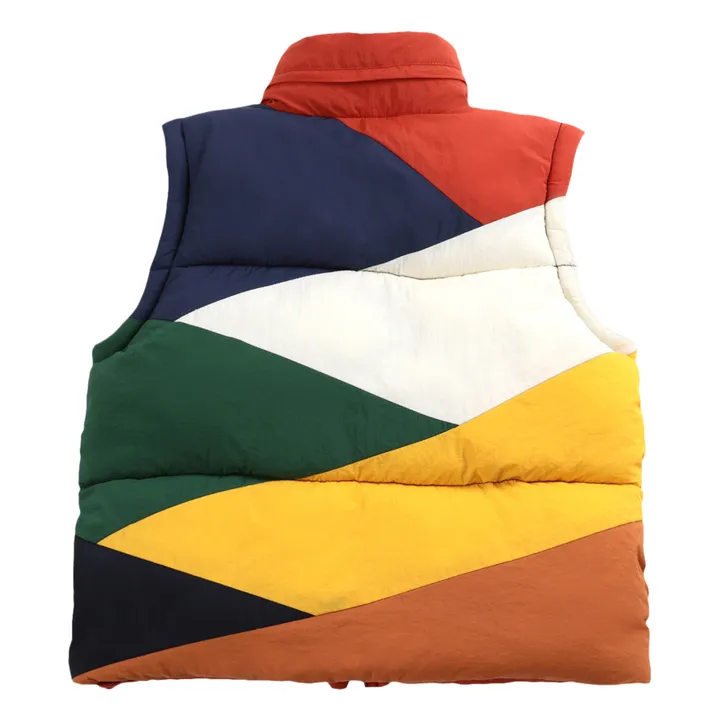 Recycled Waterproof Colour Block Down Jacket | Multicoloured- Product image n°9