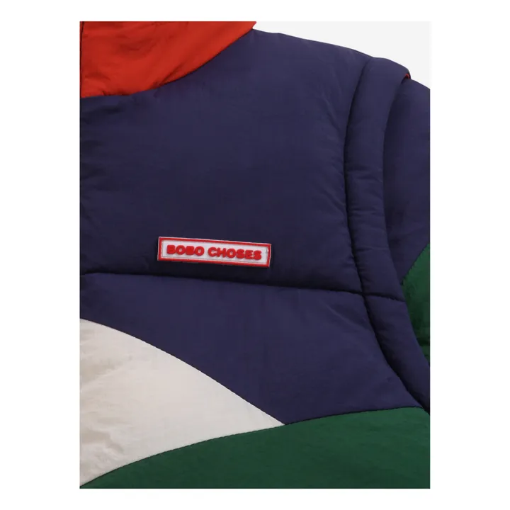 Recycled Waterproof Colour Block Down Jacket | Multicoloured- Product image n°11
