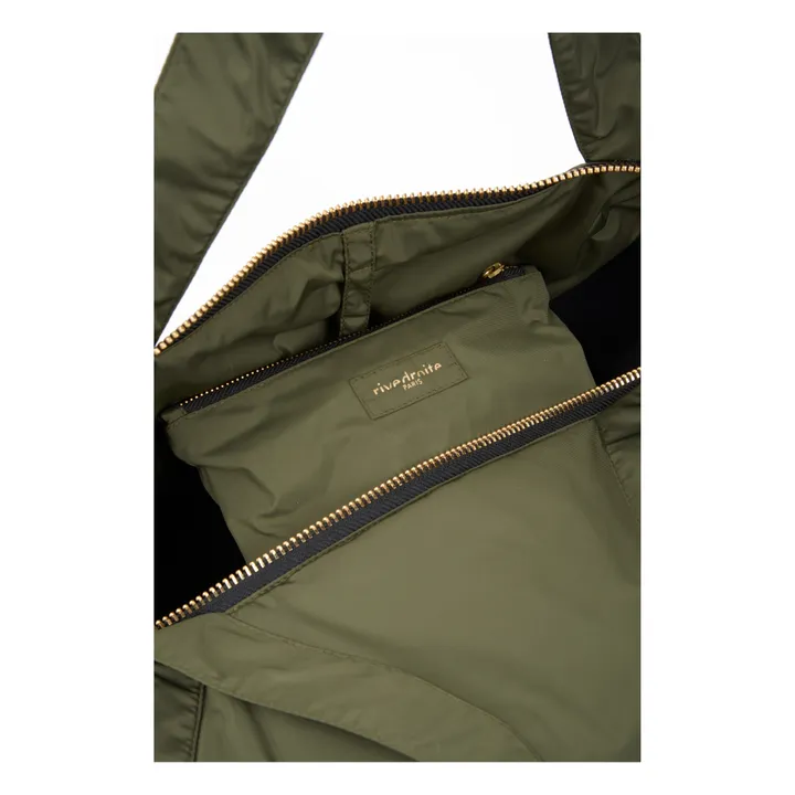 Ramus Recycled Nylon Weekend Bag | Khaki- Product image n°2