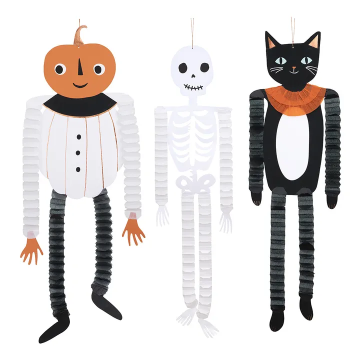 Adornos de mesa Personajes de Halloween desplegables- Juego de 3- Imagen del producto n°0