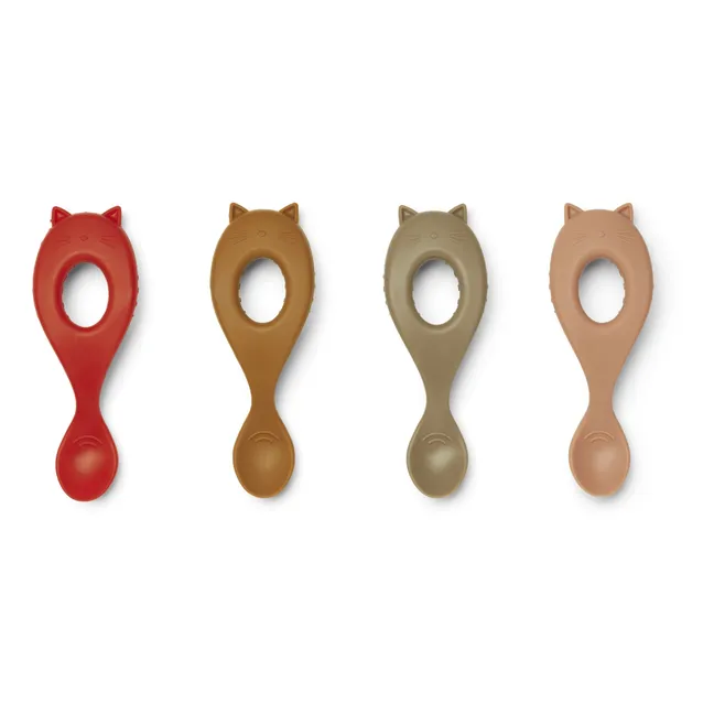 Cuillères Liva en silicone - Set de 4