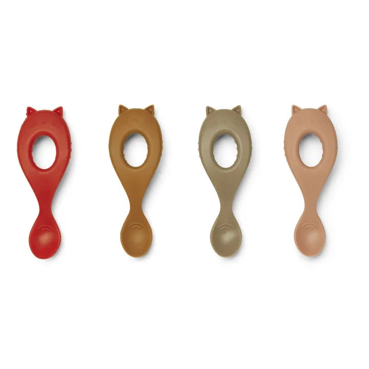 Liva Silicone Spoons - Set of 4- Product image n°0