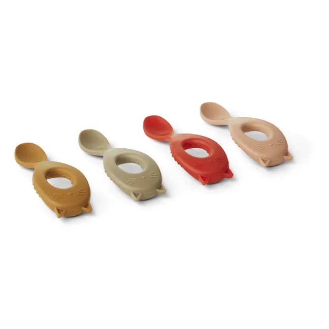 Cuillères Liva en silicone - Set de 4