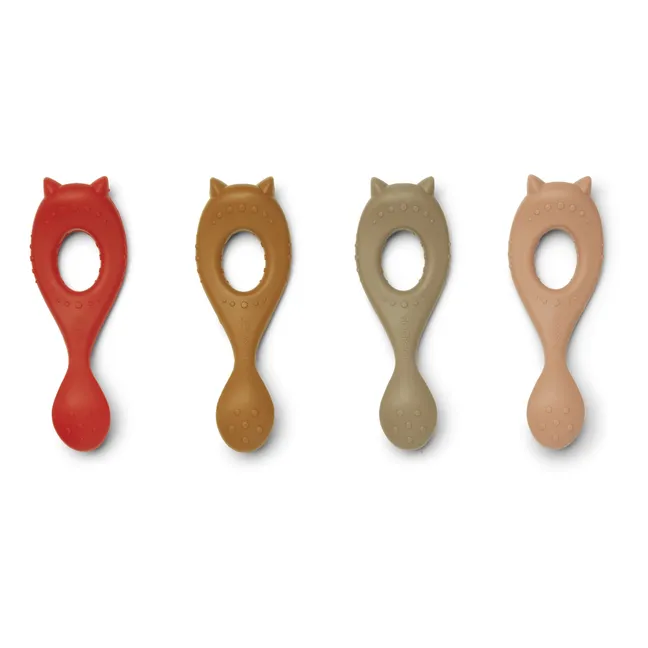 Cuillères Liva en silicone - Set de 4