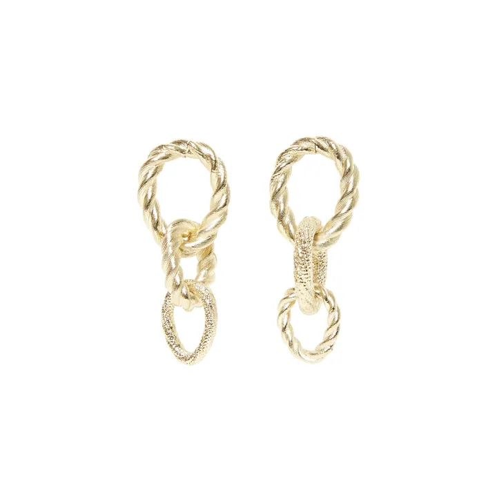 Mrs. Gold Earrings  | Gold- Product image n°0