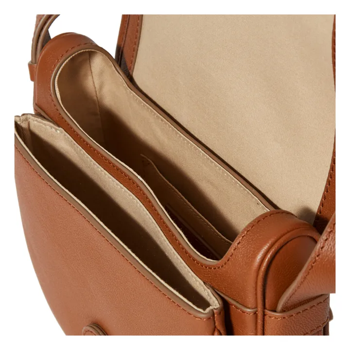 Tasche Mara Sattelriemen Leder | Karamel- Produktbild Nr. 3