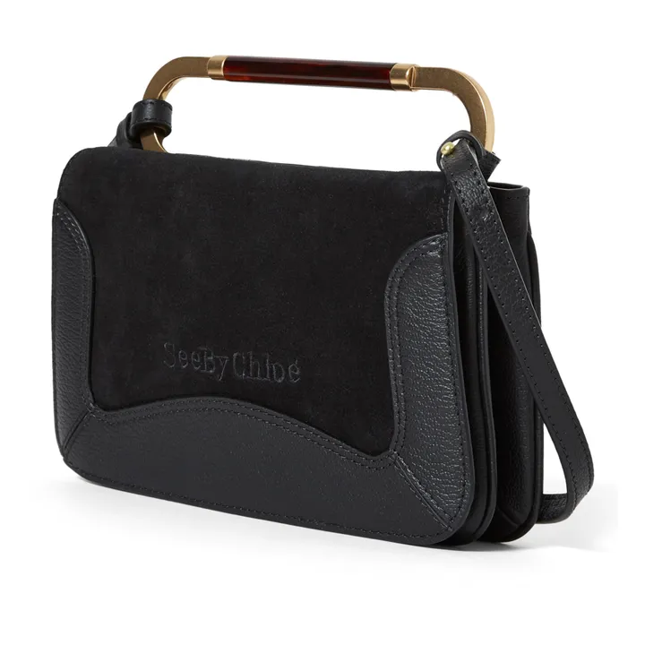 See by Chloé - Ella Dual-fabric Bag - Black | Smallable