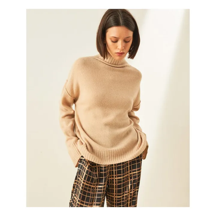 Jersey de lana Camurac | Beige- Imagen del producto n°1