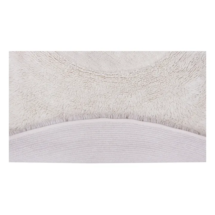 Arctic Circle Round Rug 250x250 cm | White- Product image n°4