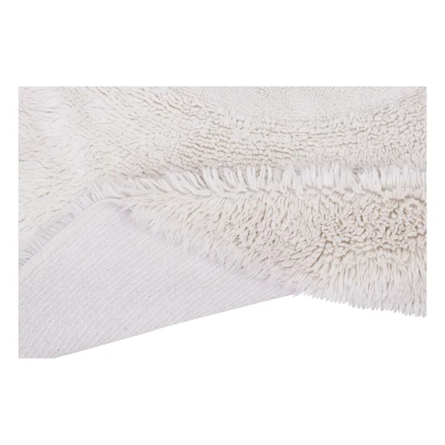 Alfombra redonda Arctic circle 250x250 cm | Blanco