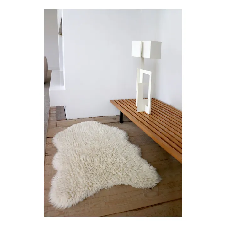 Woolly Rug | White- Product image n°2