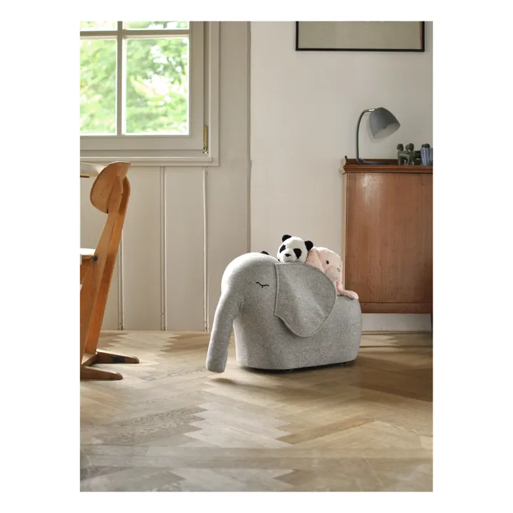 Bou The Rolling Elephant | Grey- Product image n°1