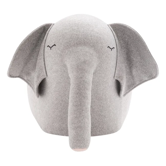 L'Eléphant à roulettes | Gris