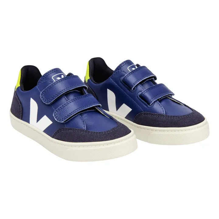 Zapatillas de velcro V-12 libre de cromo | Azul- Imagen del producto n°1
