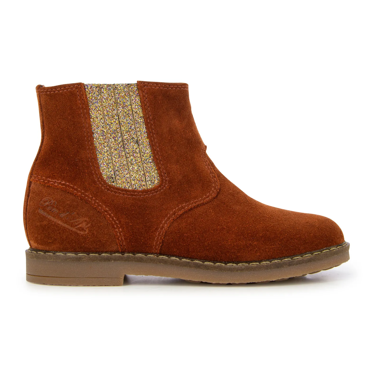 Pom D'api Brick Red Trip Jod Zip-Up Boots