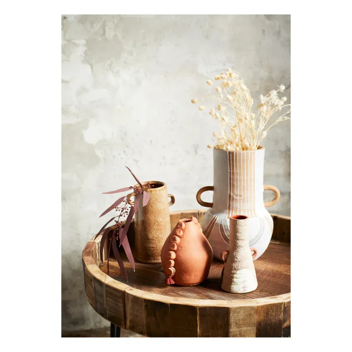 Vase en grès | Marron- Image produit n°1