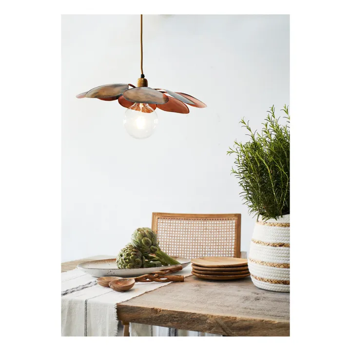 Copper Pendant Lamp | Copper red- Product image n°1