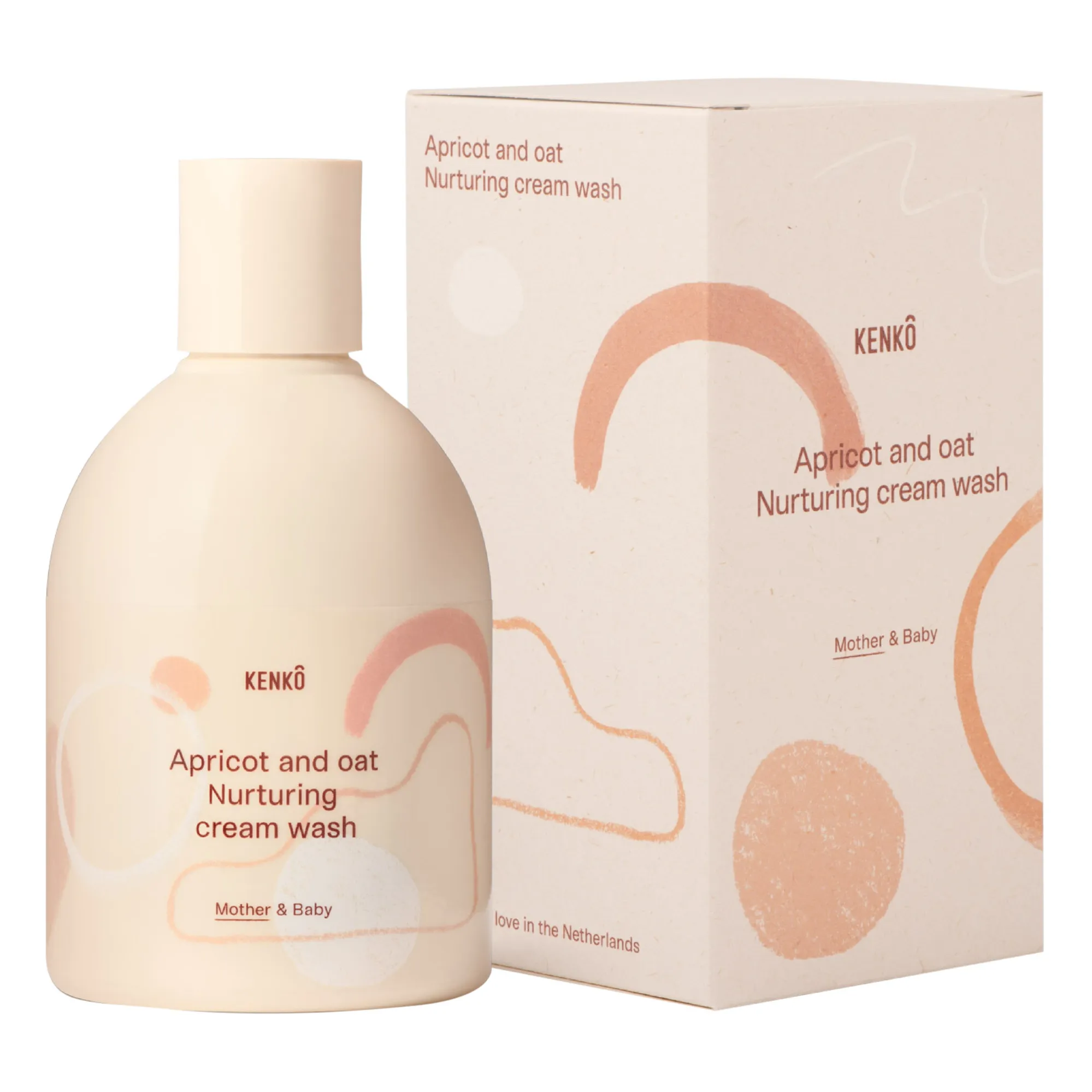 Kenkô - Crème de douche nettoyante et nourrissante Mama - 240ml (Kenkô) - Image 1