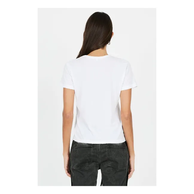 Camiseta con cuello en V Standard | Blanco