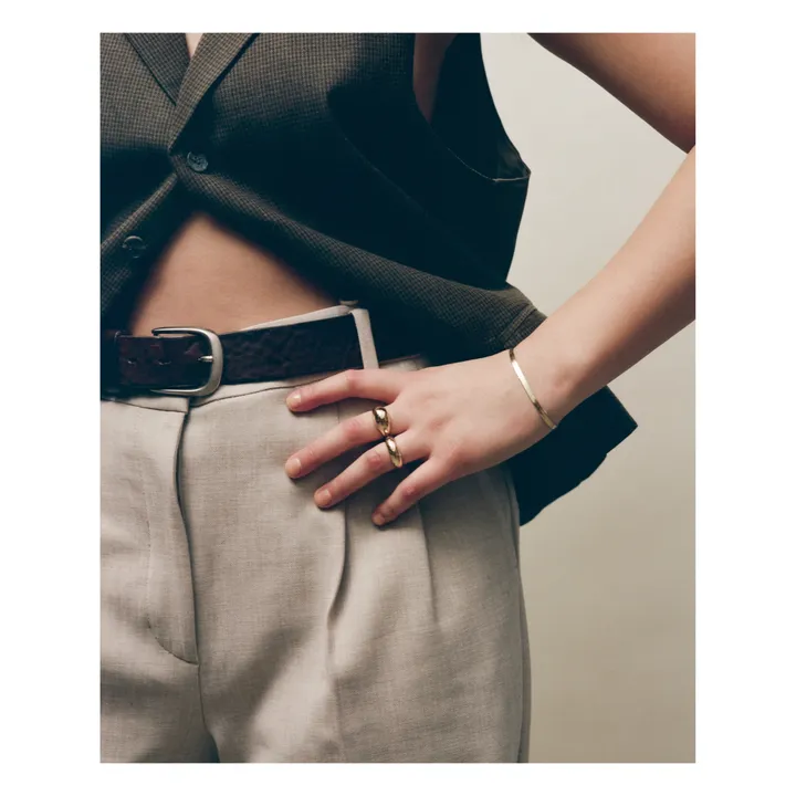 Armband Herringbone | Gold- Produktbild Nr. 4