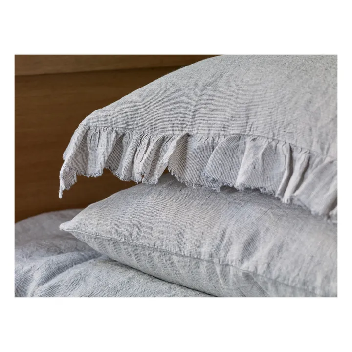Bettbezug aus Leinen  | Stone- Produktbild Nr. 2