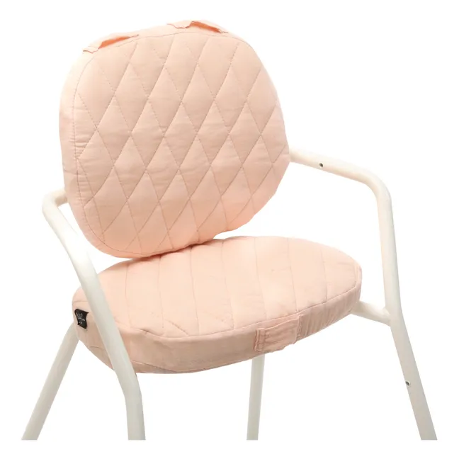 Sitzschale für Stuhl Tibu aus Baumwollgaze | Nude
