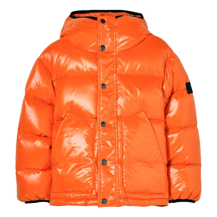 Winter Coat Neon Orange Puffer Jacket Neon Orange Puffer Jacket