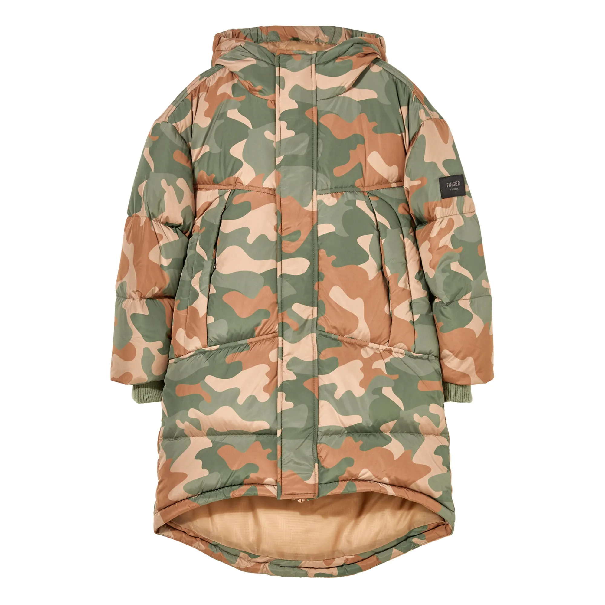 Finger In The Nose Unisex Khaki Snowmuch Down Jacket