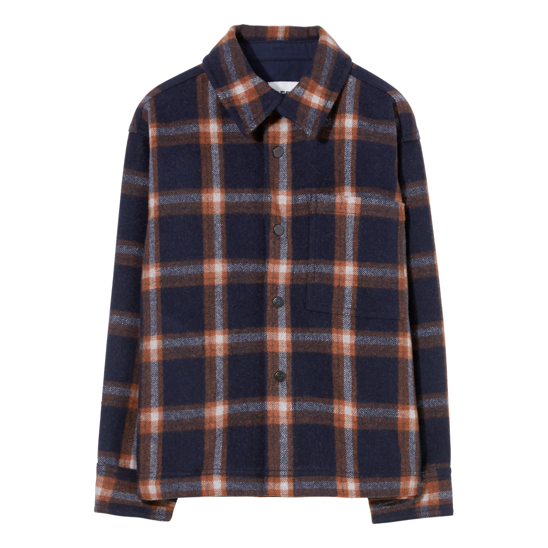 Finger In The Nose Unisex Navy Blue Dova Overshirt
