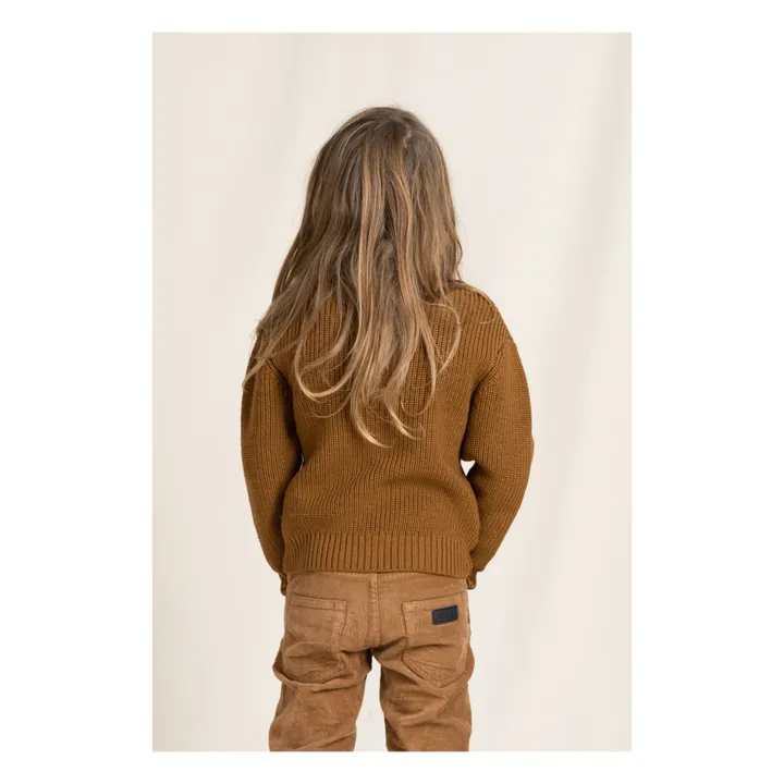Pull in lana merinos, modello: Sasha | Camel- Immagine del prodotto n°2