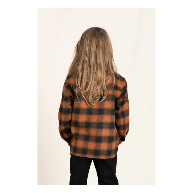 Sur-chemise Carreaux New Dusk | Brique