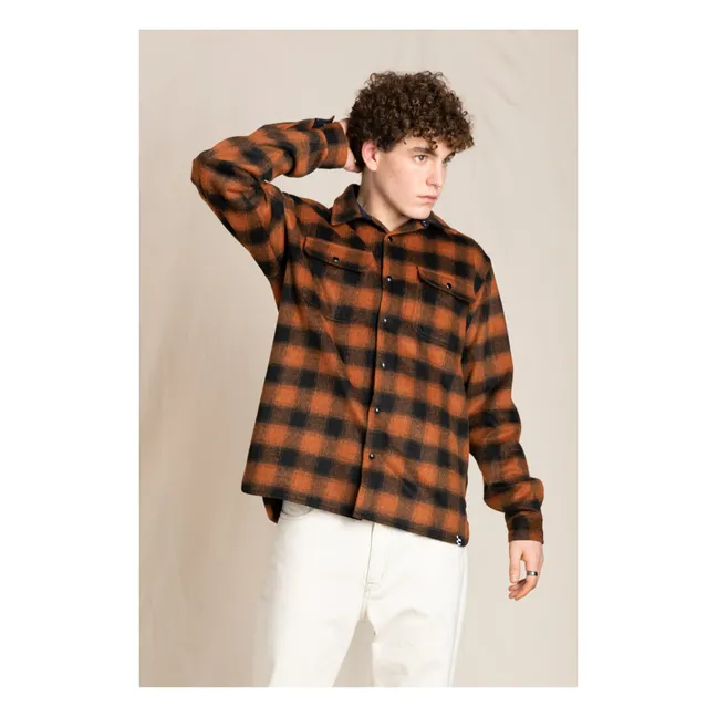 Sur-chemise Carreaux New Dusk | Brique