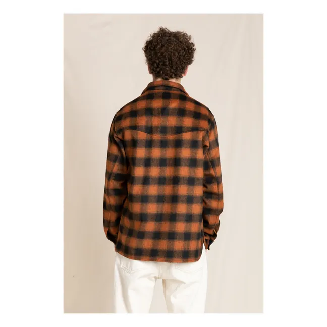Sur-chemise Carreaux New Dusk | Brique
