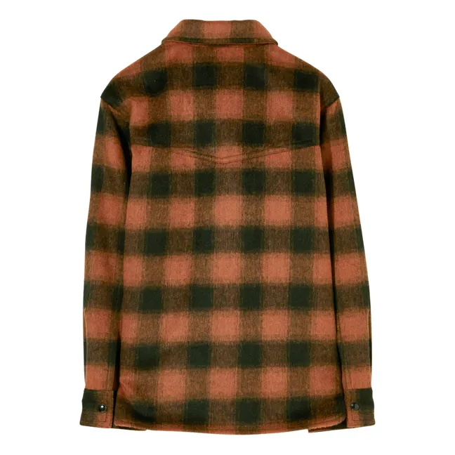 Sur-chemise Carreaux New Dusk | Brique