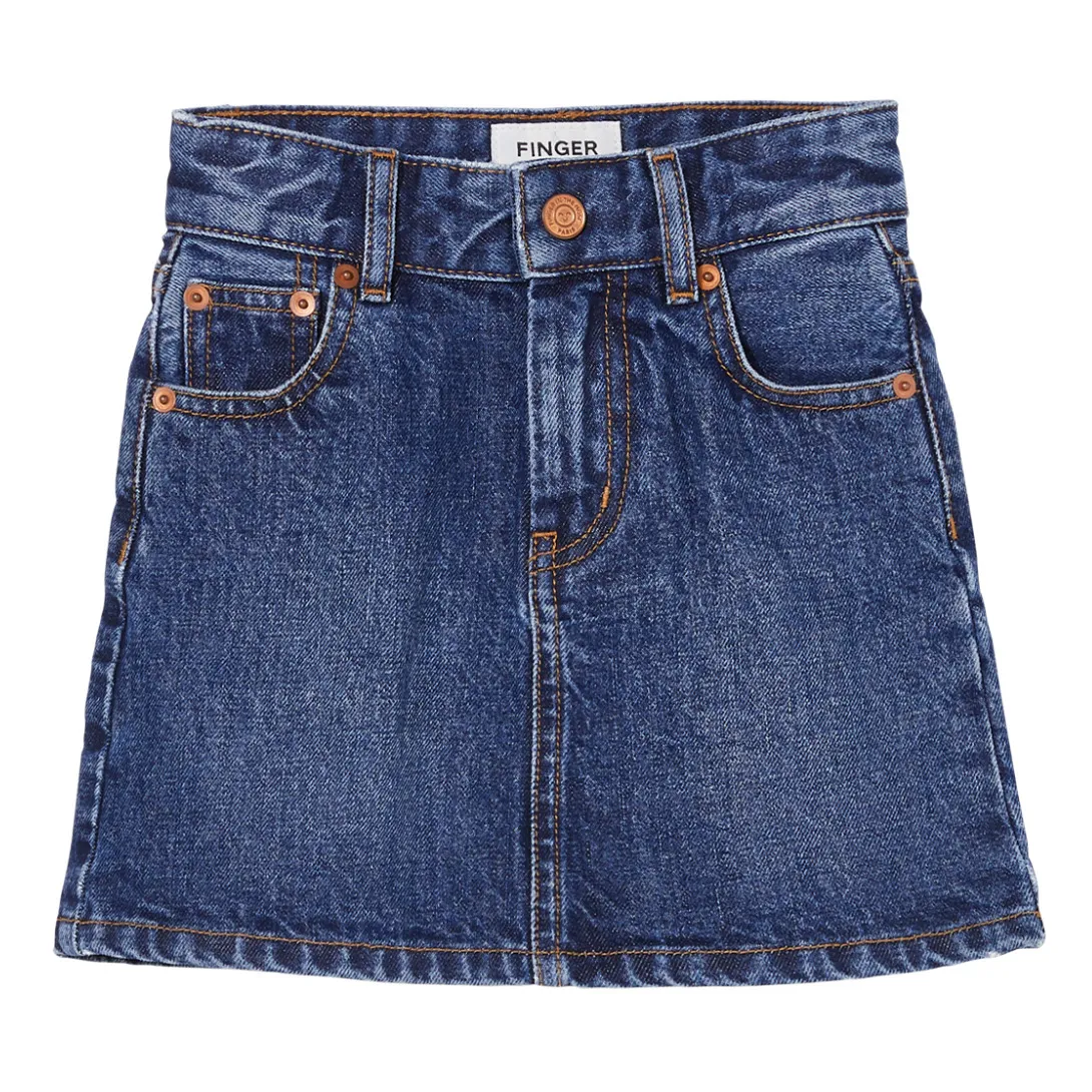 Jupe Jean Tory | Denim- Image produit n°0