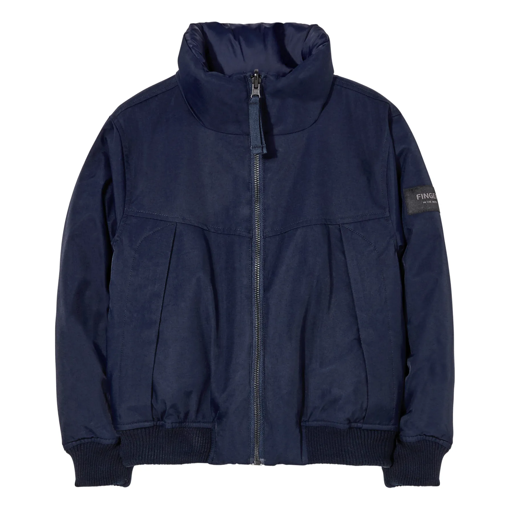 Finger In The Nose Unisex Navy Blue Snowflight Reversible Down Jacket